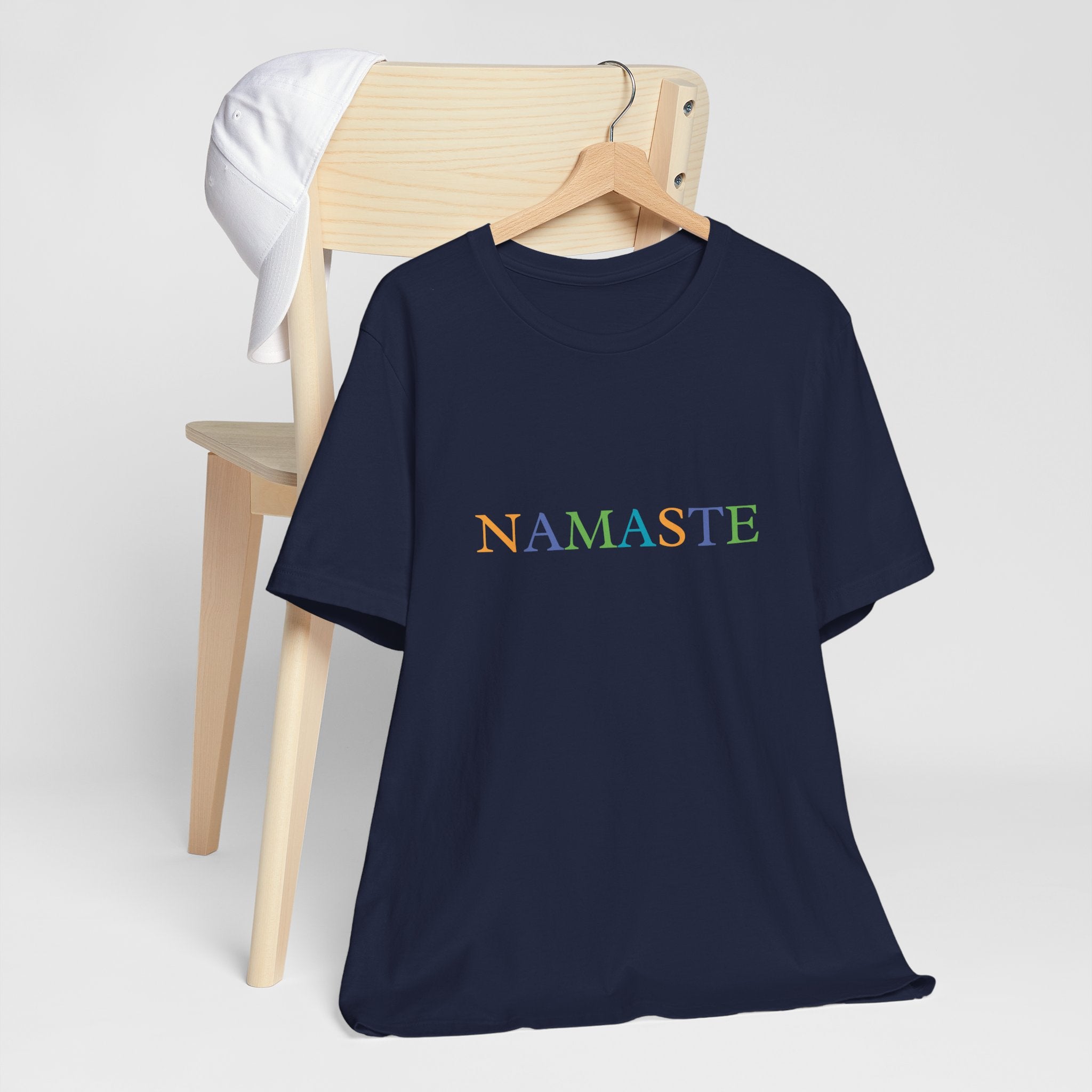 Tramunquiero NAMASTE unisex μπλουζάκι με στρογγυλή λαιμόκοψη